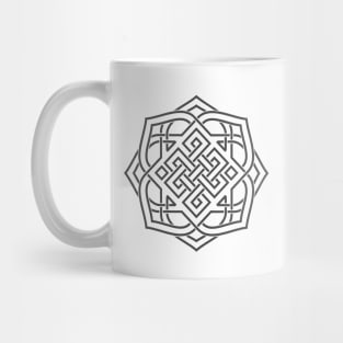 Tibetan Knot Mandala Mug